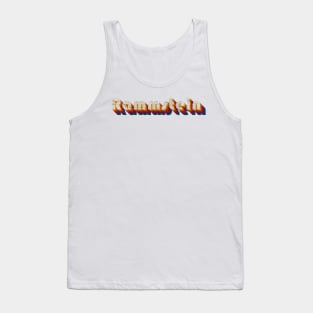 retro vintage Rammstein Tank Top